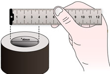 Как измерить диаметр трубки ТУТ